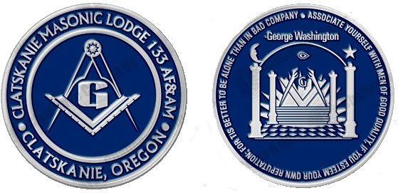 Blue Lodge Logo - Clatskanie Masonic Lodge