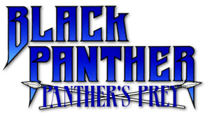 Blue and Black Panther Logo - Black Panther
