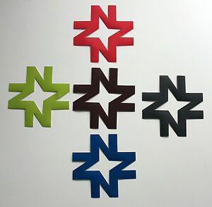 Big N Logo - Nikita Clothing - N logo - BIG sticker set 5pcs | eBay