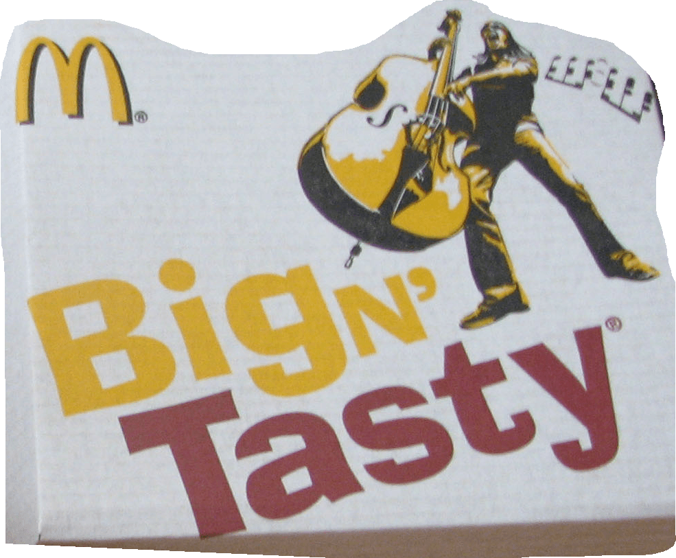 Big N Logo - McDonald's Big N' Tasty