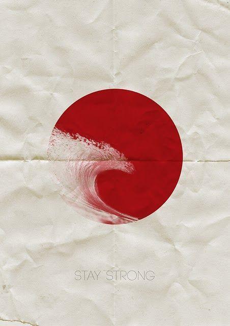 Great Wave of Red in Logo - Cool take on the classic Great Wave design. Design, Editorial