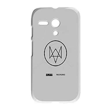 Motorola Cell Phone Logo - Motorola G Cell Phone Case White watchdog gray logo game M8Y2FV ...