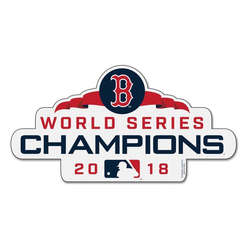 Boston Red Sox Championship Logo - Boston Red Sox 2018 World Series Champions Magnet