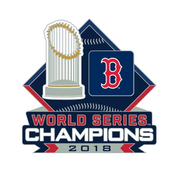 Boston Red Sox Championship Logo - Boston Red Sox 2018 World Series Champions Lapel Pin Official Store ...