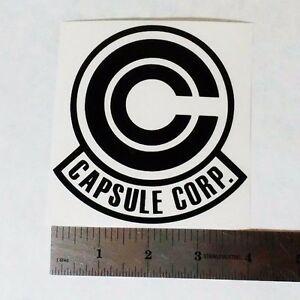 Blue and Black GT Logo - CAPSULE CORP. Vinyl DECAL STICKER BLK/WHT/RED Dragonball Z GT Logo ...