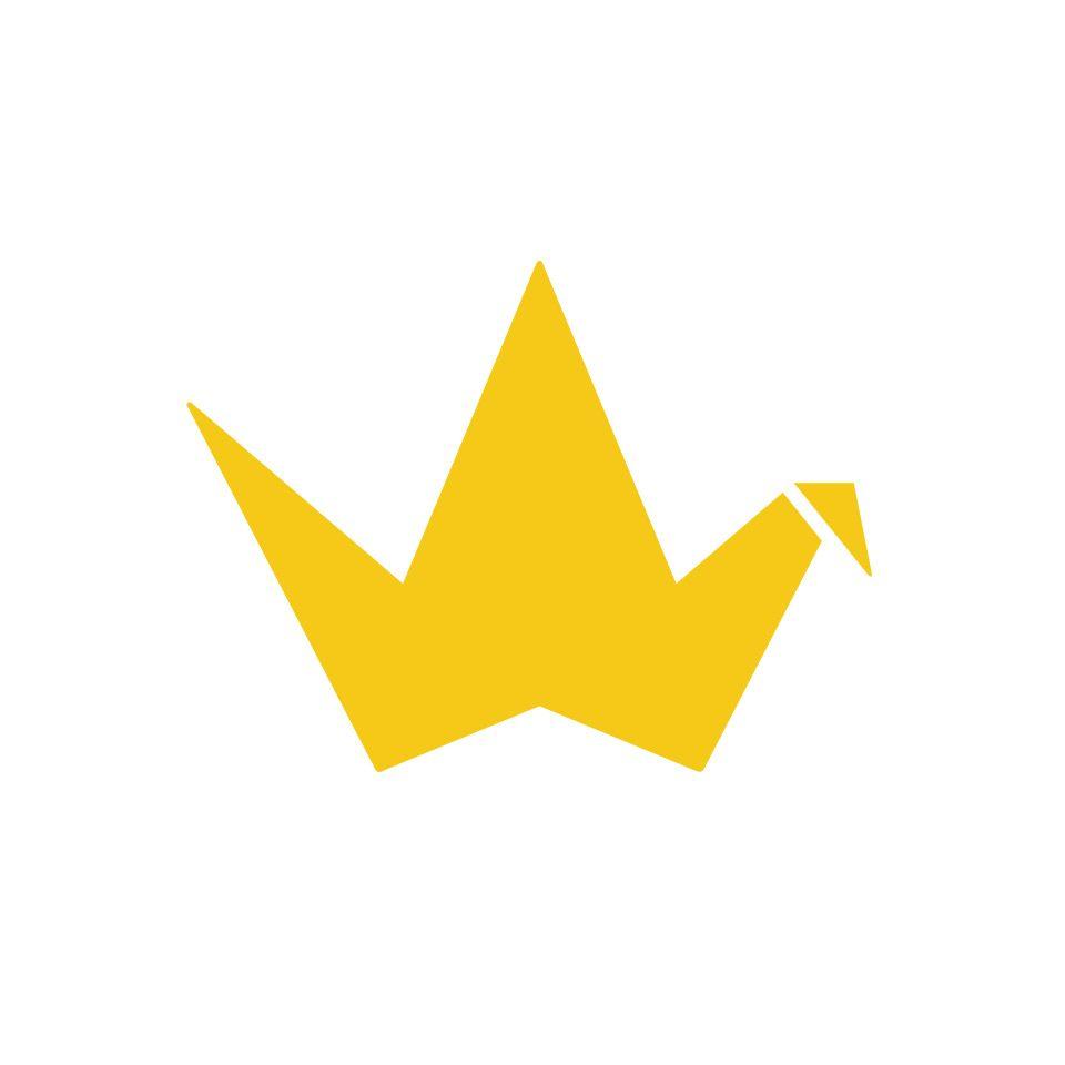 Yellow Crane Logo - Yellow Crane Logo. Gillis Art & Design
