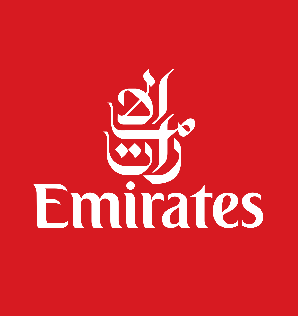 Red Arab Logo - Emirates (airline)