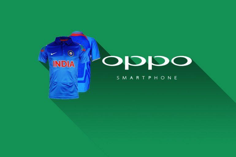 Oppo India Logo - CHECK OUT Team India's new jersey with a new sponsor - The SportsRush