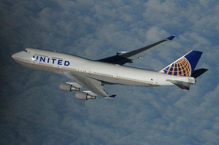 United Airlines Globe Logo - PHOTOshop: Boeing 747-400 in New United Airlines Livery ...