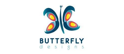 Computer Butterfly Logo - 30 Beautiful Designs of Butterfly Logo | Naldz Graphics