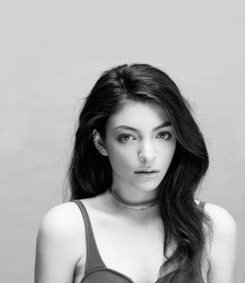 Lorde Black and White Logo - Lorde Gallery discovered by Isabelle Ferrari on We Heart It