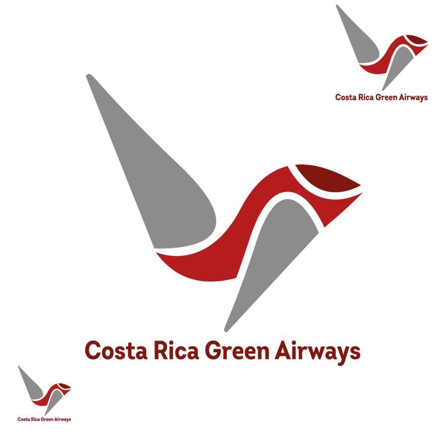 Green and Red Airline Logo - Entry by vectordot for Airline Logo Costa Rica Green Airways