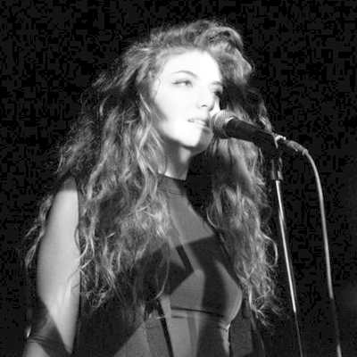 Lorde Black and White Logo - Lorde ✌ | via Tumblr on We Heart It