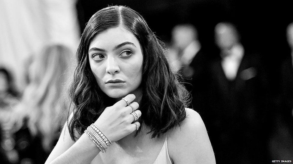 Lorde Black and White Logo - Lorde keeps listening to her 'weird' new album, Melodrama, on her ...
