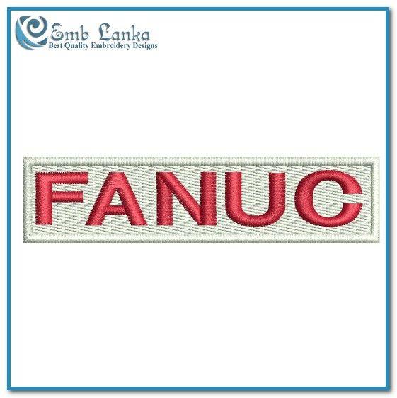 Fanuc Logo - Fanuc Logo 2 Embroidery Design | Emblanka.com | Logo Machine ...
