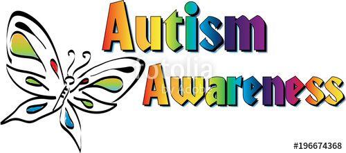 Autism Awareness Logo - Autism Awareness Logo with Butterfly