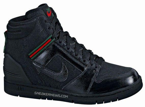 Nike Gucci Logo - Nike Air Force II High Premium