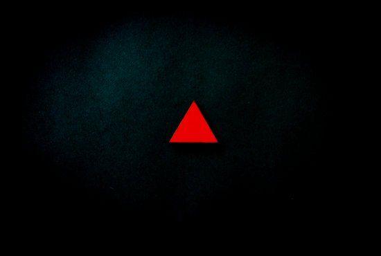 Grey and Red Triangle Logo - Free & Premium