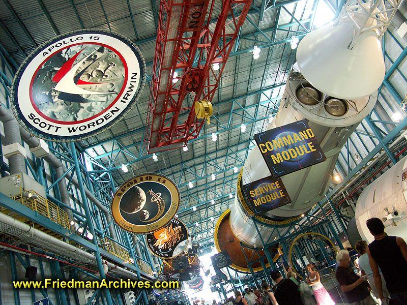 Saturn 5 Logo - Saturn V Rocket in Museum