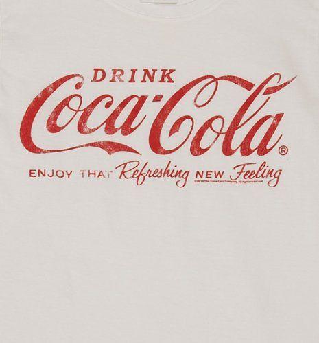 Vintage Cola Logo - Women's White Drink Coca Cola Logo T Shirt : ShopCoke.com