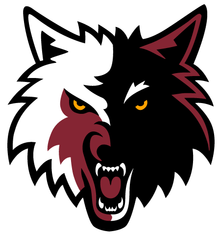 Red and Black Wolf Logo - Wolf Head Logo Png Image