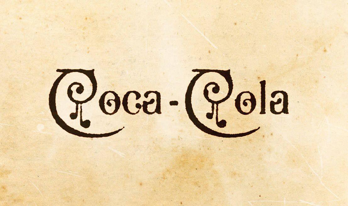 1890s Logo - Genuinely Historic Vintage Coca-Cola Logo from 1890