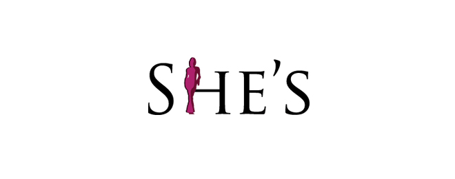 She's Logo - 50 Creative Fashion Logo Design Ideas for your inspiration