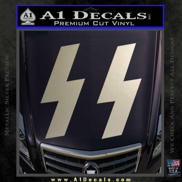 Nazi SS Logo - Nazi SS Decal Sticker A1 Decals