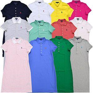 Dress Clothing Logo - Polo Ralph Lauren Womens Dress Interlock Pony Logo Tennis Golf Sport ...