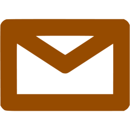 Brown Email Logo - Brown email 12 icon brown email icons