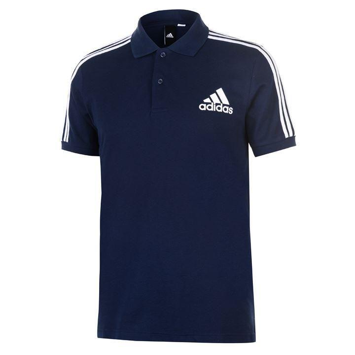 Polo Shirt Logo - adidas | adidas 3 Stripes Logo Polo Shirt Mens | Mens Polo Shirts
