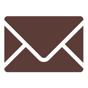 Brown Email Logo - Contact