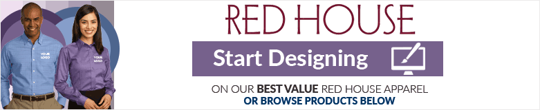 Red House Clothing Logo - Red House Apparel and Shirts Custom Embroidered Logo