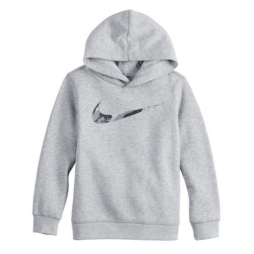 Camo Nike Swoosh Logo - Boys 4 7 Nike Camo Swoosh Logo Pullover Hoodie