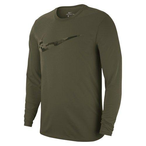 Camo Nike Swoosh Logo - Big & Tall Nike Dry Camo Swoosh Logo Training Tee