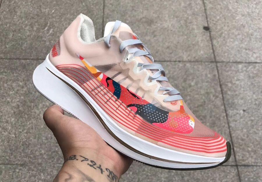 Camo Nike Swoosh Logo - This Nike Zoom Fly Comes With Camo Swoosh Branding • KicksOnFire.com