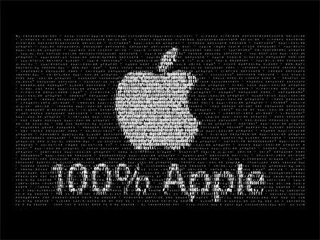 Crazy Apple Logo - 50 High-Resolution Apple Wallpapers for your Mac - blueblots.com