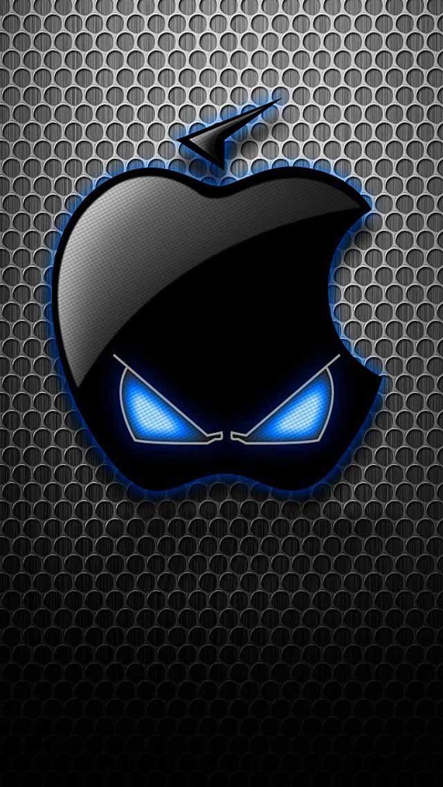 Crazy Apple Logo - Rock on. Crazy and cool stuff. iPhone wallpaper, iPhone 6