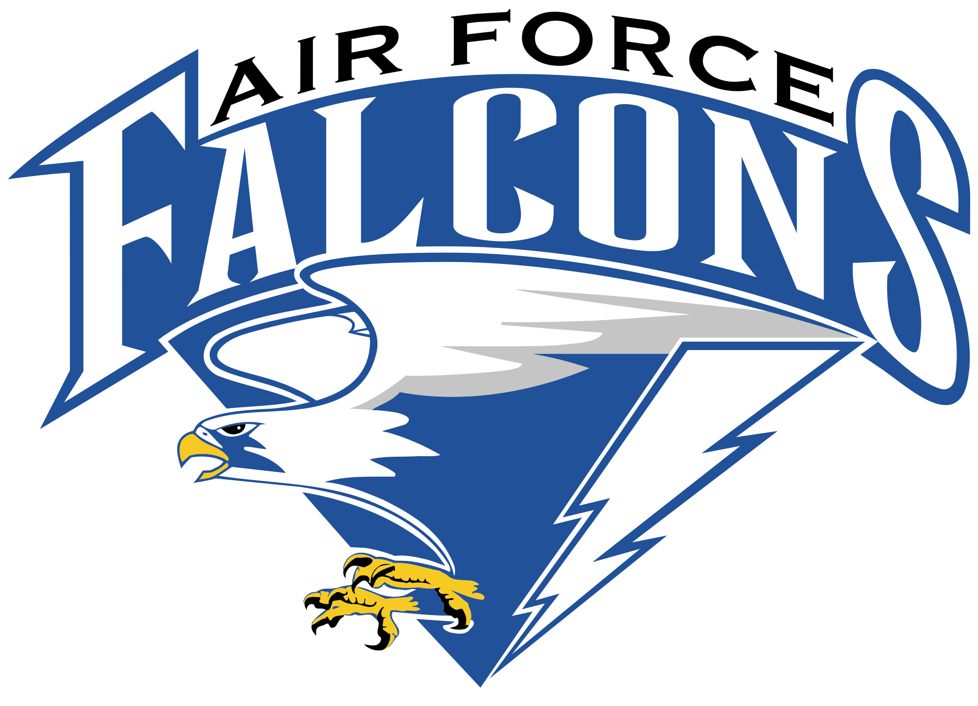 Air Force Football Logo - Air Force Falcons.svg