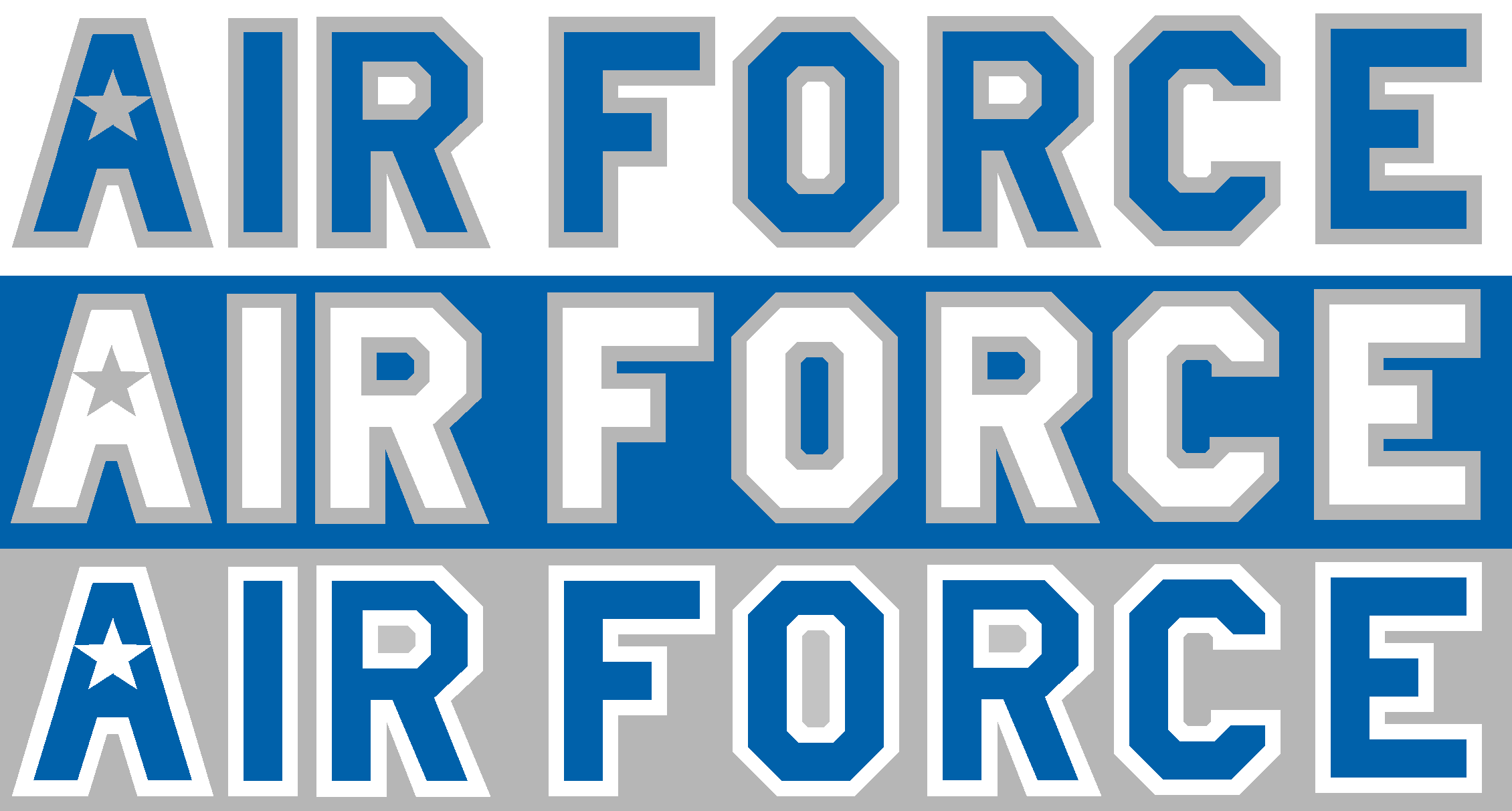 Air Force Football Logo - Air Force Rebrand (by MCH) (Updated) Creamer's