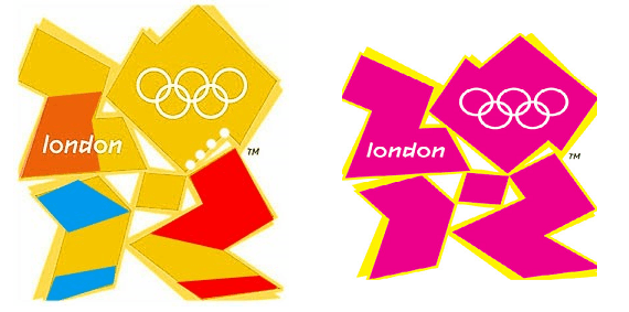 London 2012 Olympics Logo - London 2012 Logo Lookalikes: Bart and Lisa Simpson committing an ...