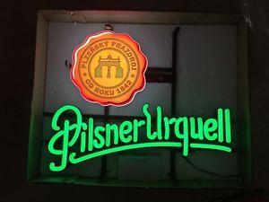 Pilsner Urquell Beer Logo - Pilsner Urquell Beer LED Sign-NEW | eBay