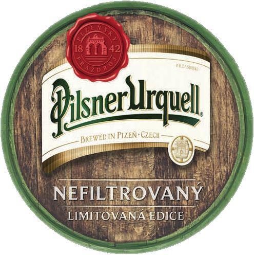 Pilsner Urquell Beer Logo - Pilsner Urquell Nefiltrovaný / Unfiltered - Plzeňský Prazdroj - Untappd