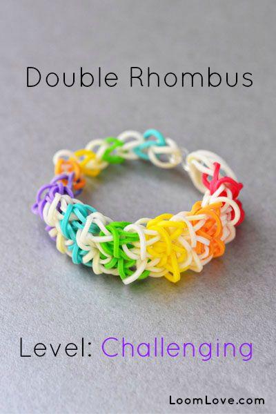 Double Rhombus Logo - How to Make a Double Rhombus Bracelet