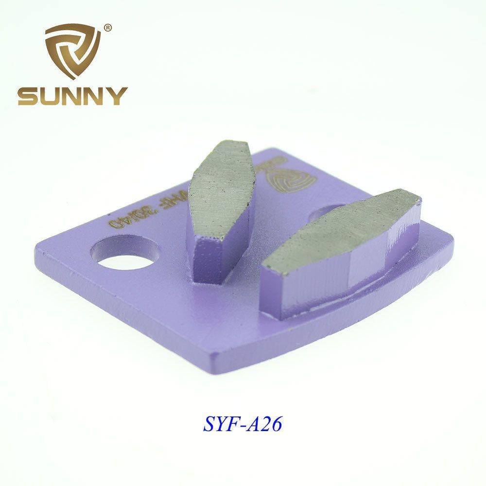 Double Rhombus Logo - China Syf-A26 Double Rhombus Trapezoid Concrete Diamond Grinding ...