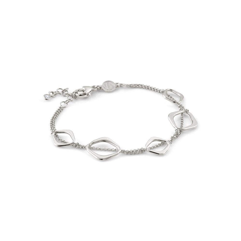 Double Rhombus Logo - NOMINATION Unica Silver Double Rhombus Bracelet