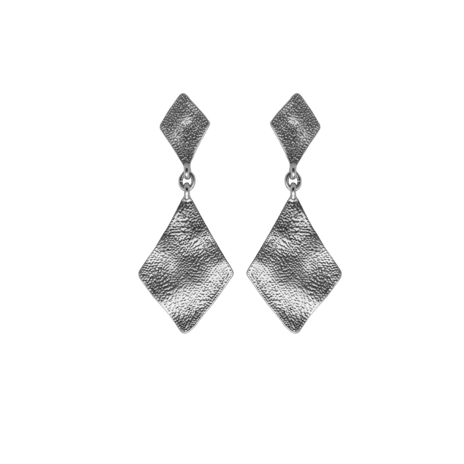 Double Rhombus Logo - Double rhombus earrings - Hultquist Copenhagen