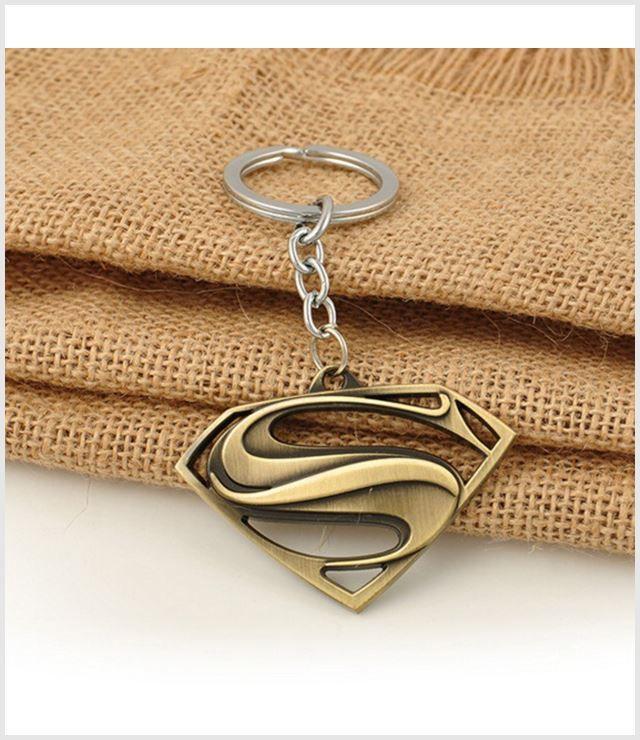 Brown Superman Logo - Buy Superman Logo Keychain Online at Best Prices