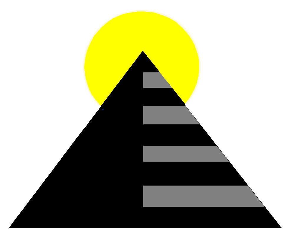 Pyramid Company Logo - LOGOS: PYRAMID (Illuminati all-seeying eye logo of horus sun symbolism)
