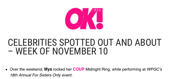 OK Magazine Logo - OK! Magazine – Coup